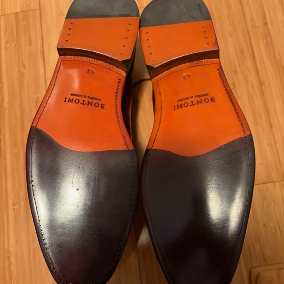 Bontoni Capped Toe Oxford Dress Shoes- Brand New - Picture 5 of 5
